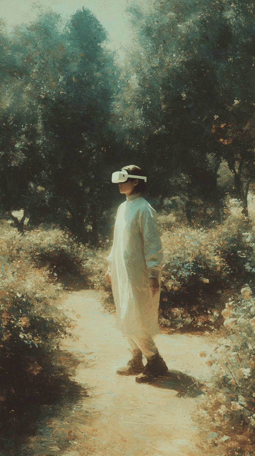 Generative AI creating a volumetric environment